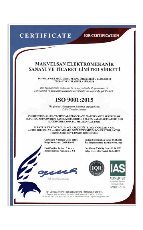 ISO 9001:2015