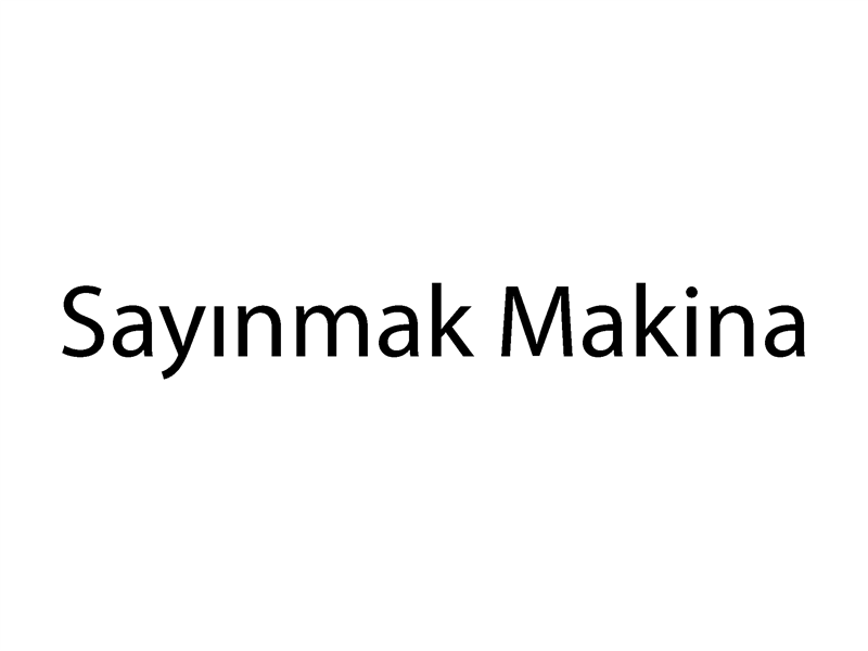 Sayınmak Makina San. Tic. Ltd. Şti.